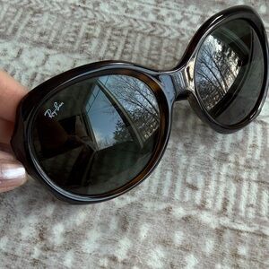 Ray-Ban Glossy Tortoise Women's Sunglasses